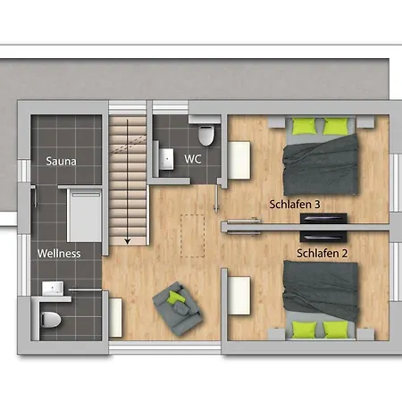 Hygge Hus Mit Sauna Nyaraló