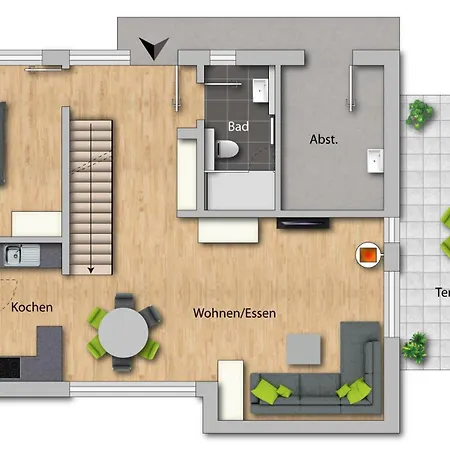 Holiday home Hygge Hus Mit Sauna